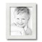 ArtToFrames 8x10 Inch Picture Frame, This 1.25 Inch Custom MDF Poster Frame is Available in Multiple Colors, Great for Your Art or Photos - Comes with Regular Glass and Corrugated Backing (WOM46-8x10)